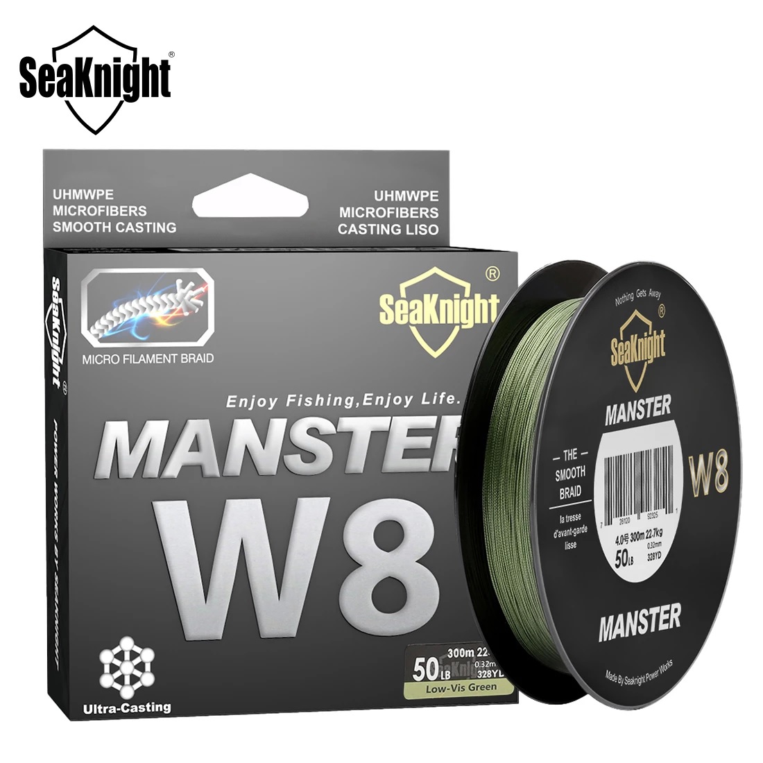 Шнур SeaKnight MANSTER W8